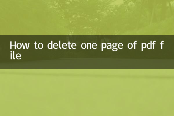 So löschen Sie eine Seite einer PDF-Datei