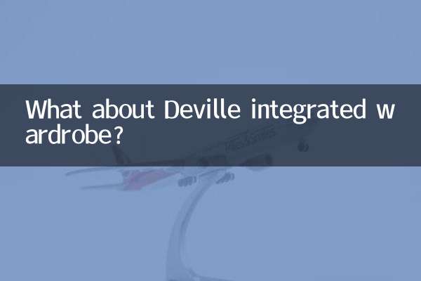 ¿Qué pasa con el armario integrado Deville?