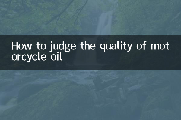 How to judge the quality of motorcycle oil