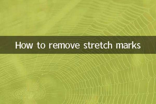 So entfernen Sie Dehnungsstreifen