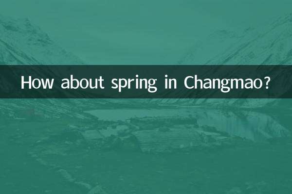 창마오의 봄은 어떻습니까?