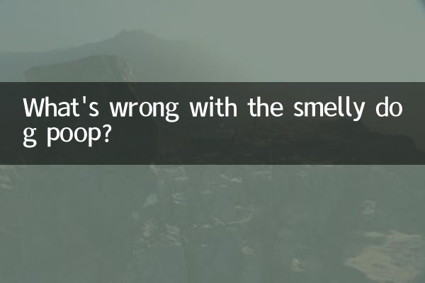 ماجرای مدفوع بدبوی سگ چیست؟