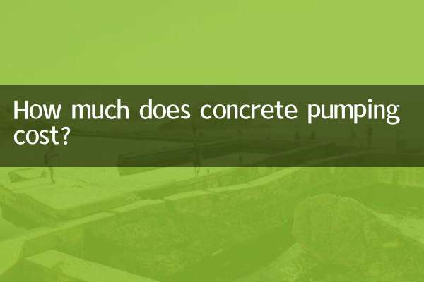 コンクリート圧送の費用はどれくらいかかりますか?
