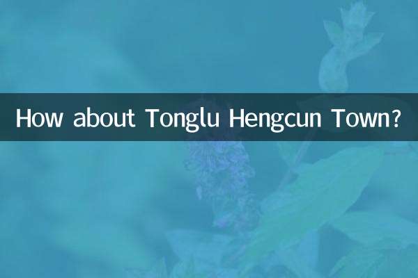 Che ne dici della città di Tonglu Hengcun?