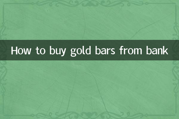 Come acquistare lingotti d'oro dalla banca