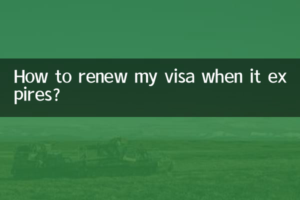 Wie kann ich mein Visum verlängern, wenn es abläuft?