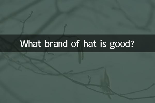 What brand of hat is good?