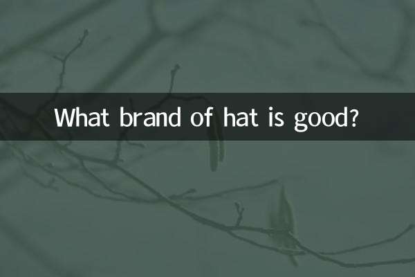 What brand of hat is good?