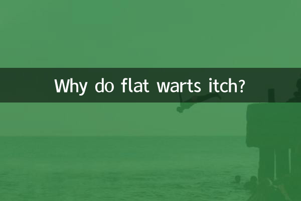 Why do flat warts itch?