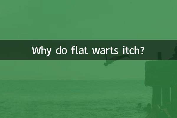 Why do flat warts itch?
