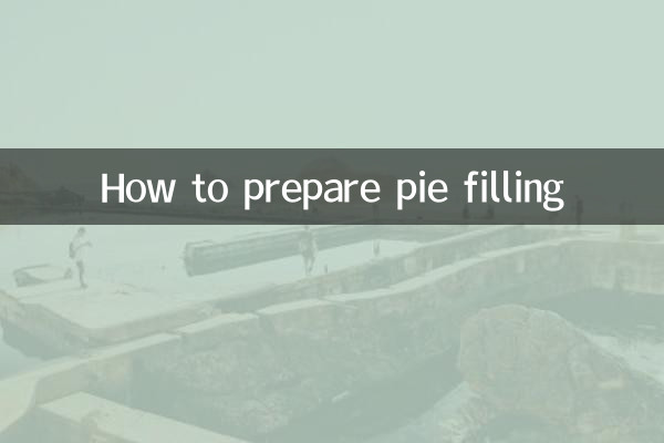 How to prepare pie filling