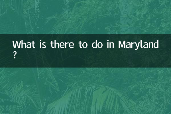 What is there to do in Maryland?