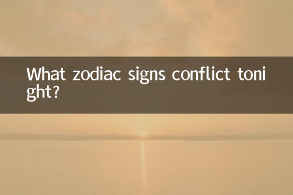 ¿Qué signos del zodíaco entran en conflicto esta noche?