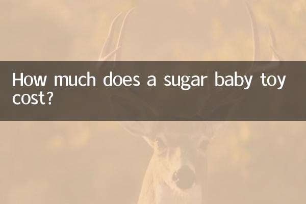 How much does a sugar baby toy cost?