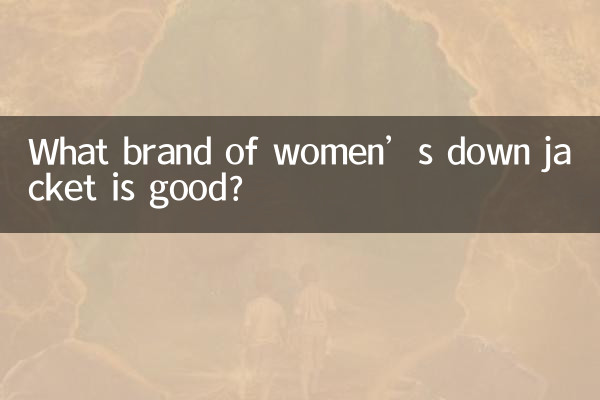 What brand of women’s down jacket is good?