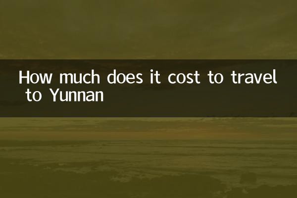 ¿Cuánto cuesta viajar a Yunnan?