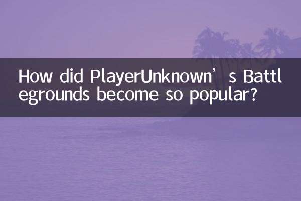PlayerUnknown's Battlegrounds এত জনপ্রিয় কিভাবে হল?