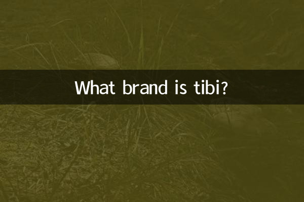 ティビってどんなブランド?
