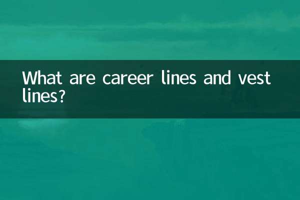 ما هي الخطوط المهنية وخطوط سترة؟