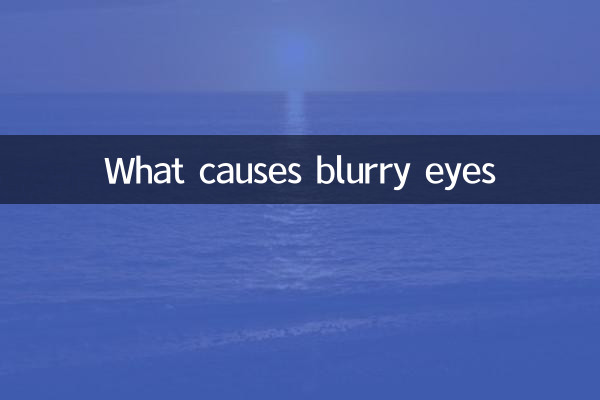 В чем причина затуманивания глаз?