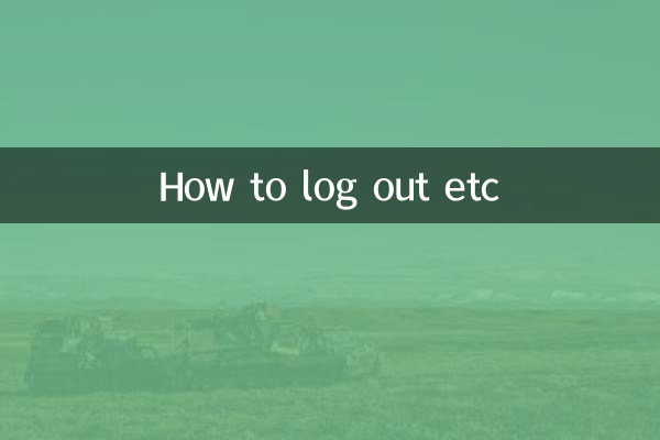 So melden Sie sich ab usw