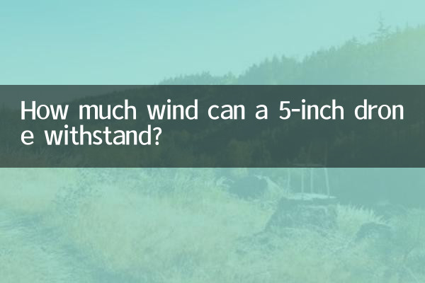 5寸无人机能抗多少级风