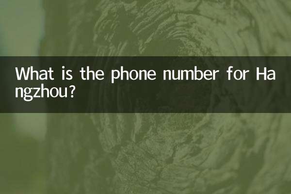 ما هو رقم هاتف شركة Hangzhou؟