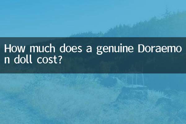 Quanto costa una vera bambola Doraemon?