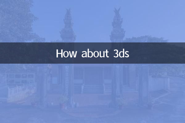 Wie wäre es mit 3ds?
