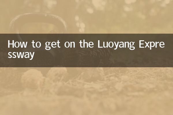 洛阳高速怎么走