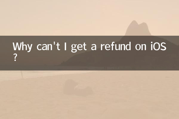 Why can't I get a refund on iOS?