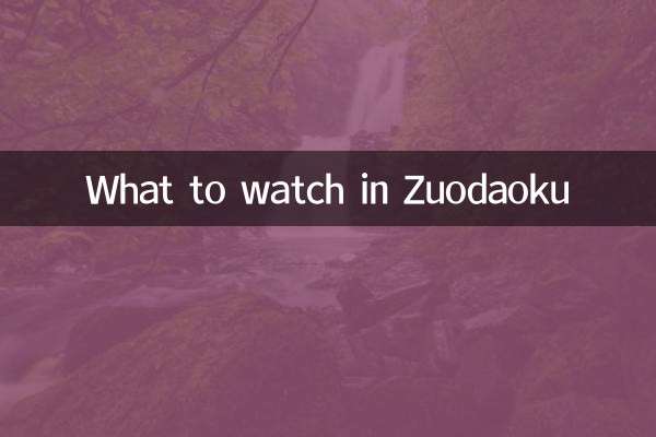 What to watch in Zuodaoku
