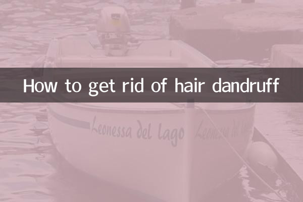 Come sbarazzarsi della forfora nei capelli