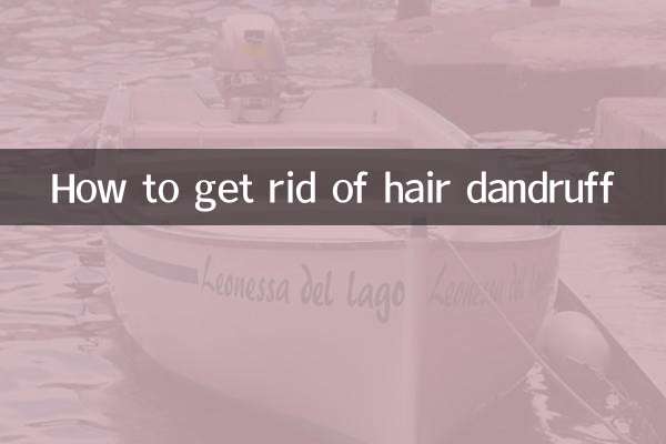 Come sbarazzarsi della forfora nei capelli