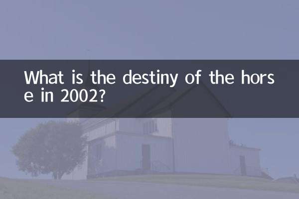 Qual è il destino del cavallo nel 2002?
