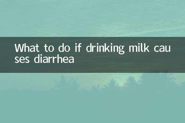 Qué hacer si beber leche provoca diarrea