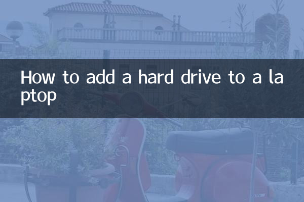 Como adicionar um disco rígido a um laptop