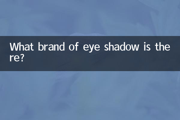 Quelle marque de fard à paupières existe-t-il ?