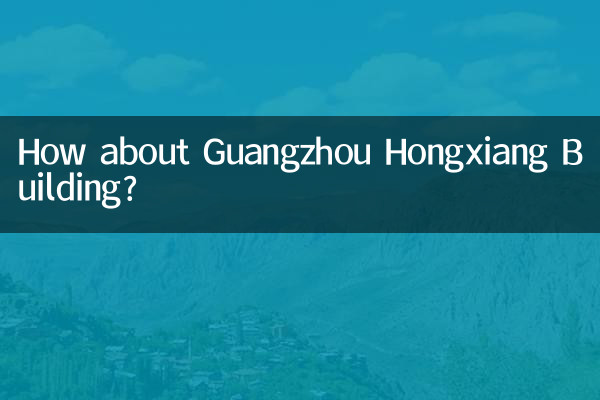 광저우 홍샹 빌딩(Guangzhou Hongxiang Building)은 어떻습니까?