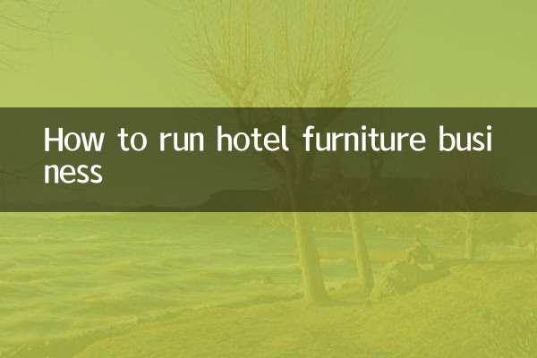 Come gestire l'attività di arredamento alberghiero