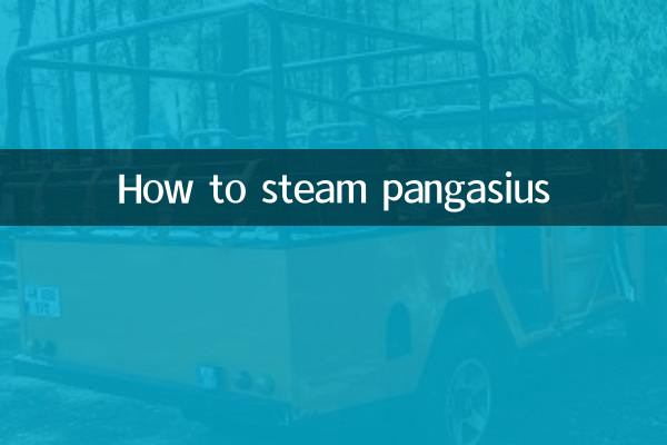 パンガシウスの蒸し方