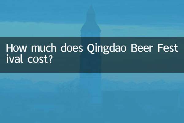 How much does Qingdao Beer Festival cost?