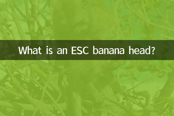 ईएससी बनाना हेड क्या है?