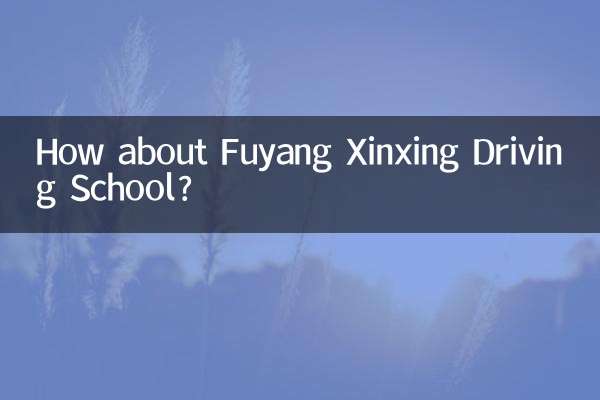 How about Fuyang Xinxing Driving School?