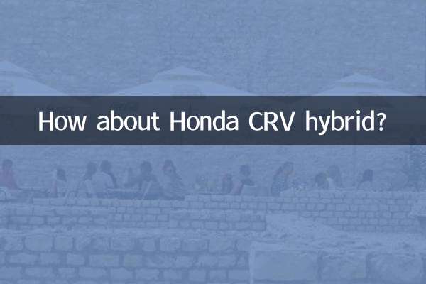 Honda CRV হাইব্রিড সম্পর্কে কেমন?