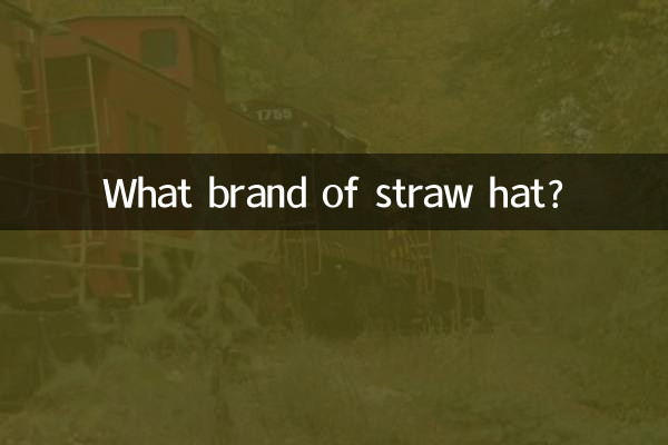 Qual marca de chapéu de palha?