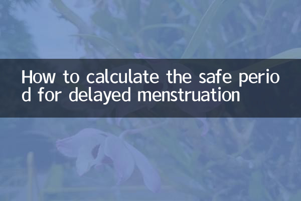 Как рассчитать безопасный период при задержке месячных