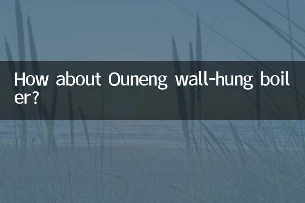 Ouneng دیوار کے ہاتھ والے بوائلر کے بارے میں کیا خیال ہے؟