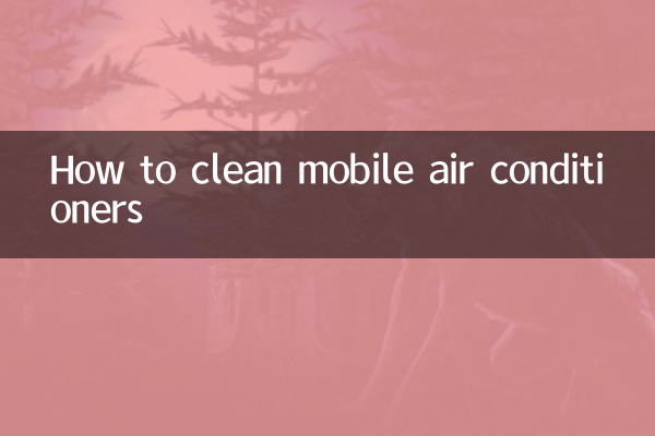 So reinigen Sie mobile Klimaanlagen