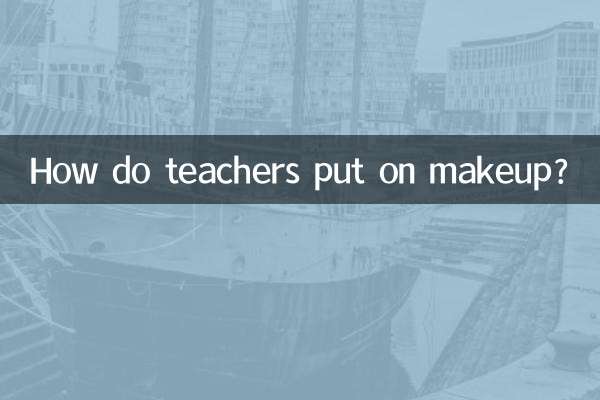 Come si truccano gli insegnanti?